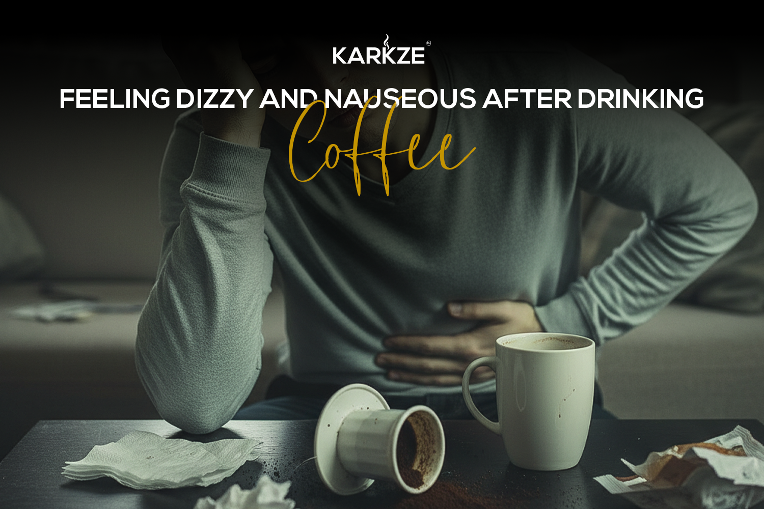 Quick steps to stop nausea right after drinking coffee