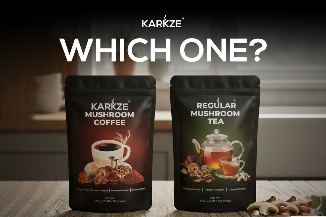 Mushroom Coffee or Mushroom Tea