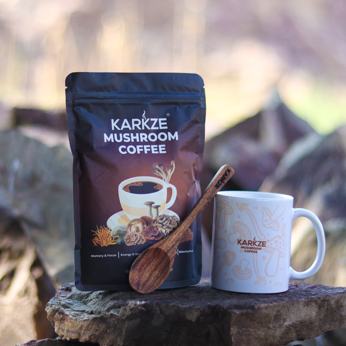 KARKZE Mushroom Coffee 30 Servings