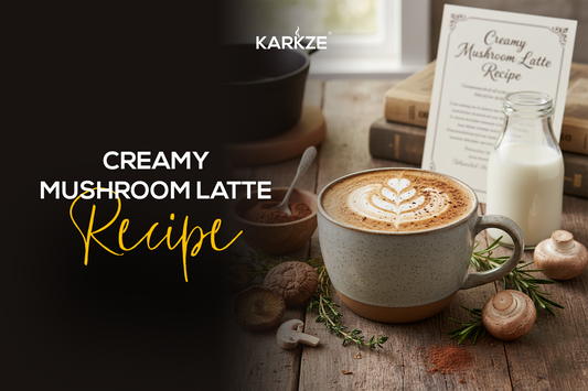 Easy Homemade Creamy Mushroom Latte Recipe