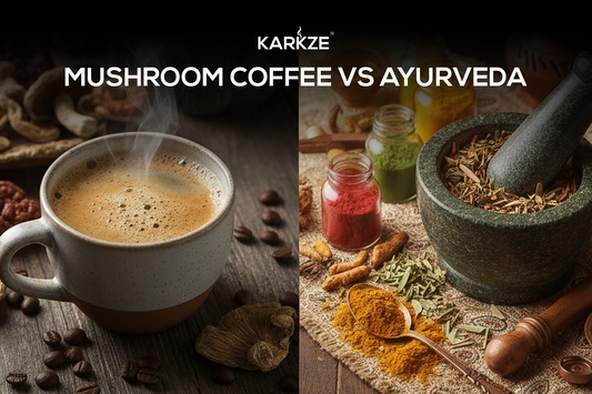 Mushroom Coffee vs Ayurveda