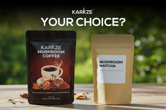 Mushroom Coffee vs Mushroom Matcha