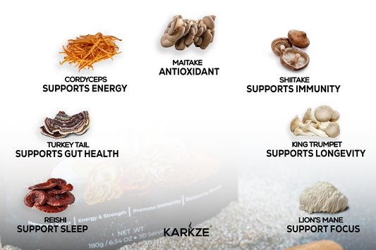 What Kind of Mushrooms Are in Karkze Coffee?